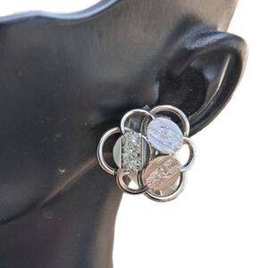 Vintage 1959 Sarah Coventry "Young and Gay" Floral Cluster Clip-On Earrings